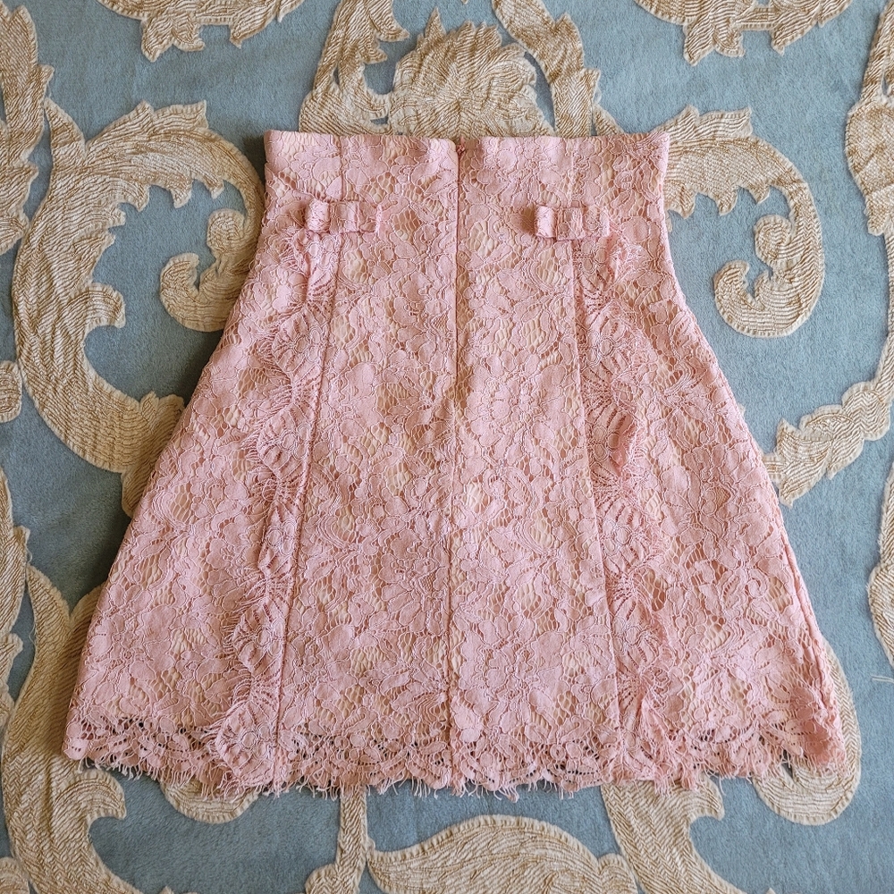 COPY - Pink lace skirt